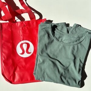 Lululemon Organic Cotton Crewneck Long Sleeve